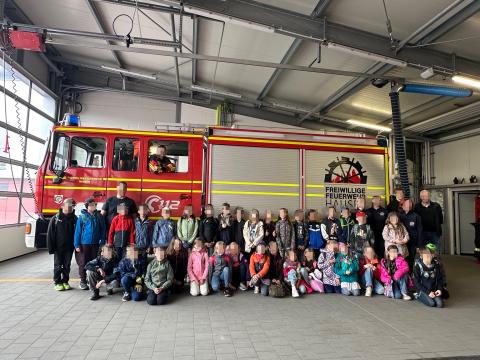 Tatü-Tata! Ein spannender Vormittag bei der Feuerwehr Hausen